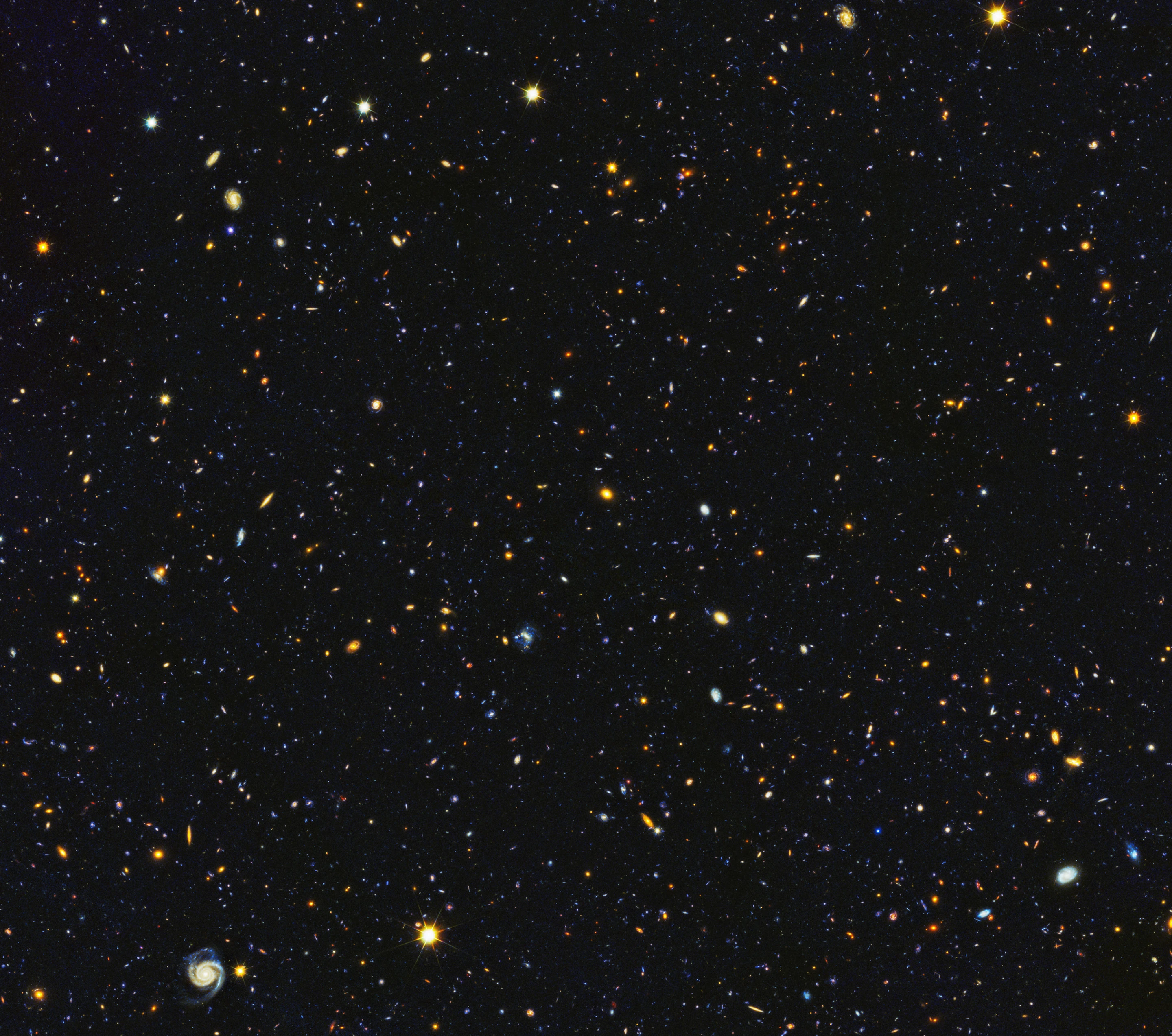 A section of the GOODS-North field, in the direction of the constellation Ursa Major
