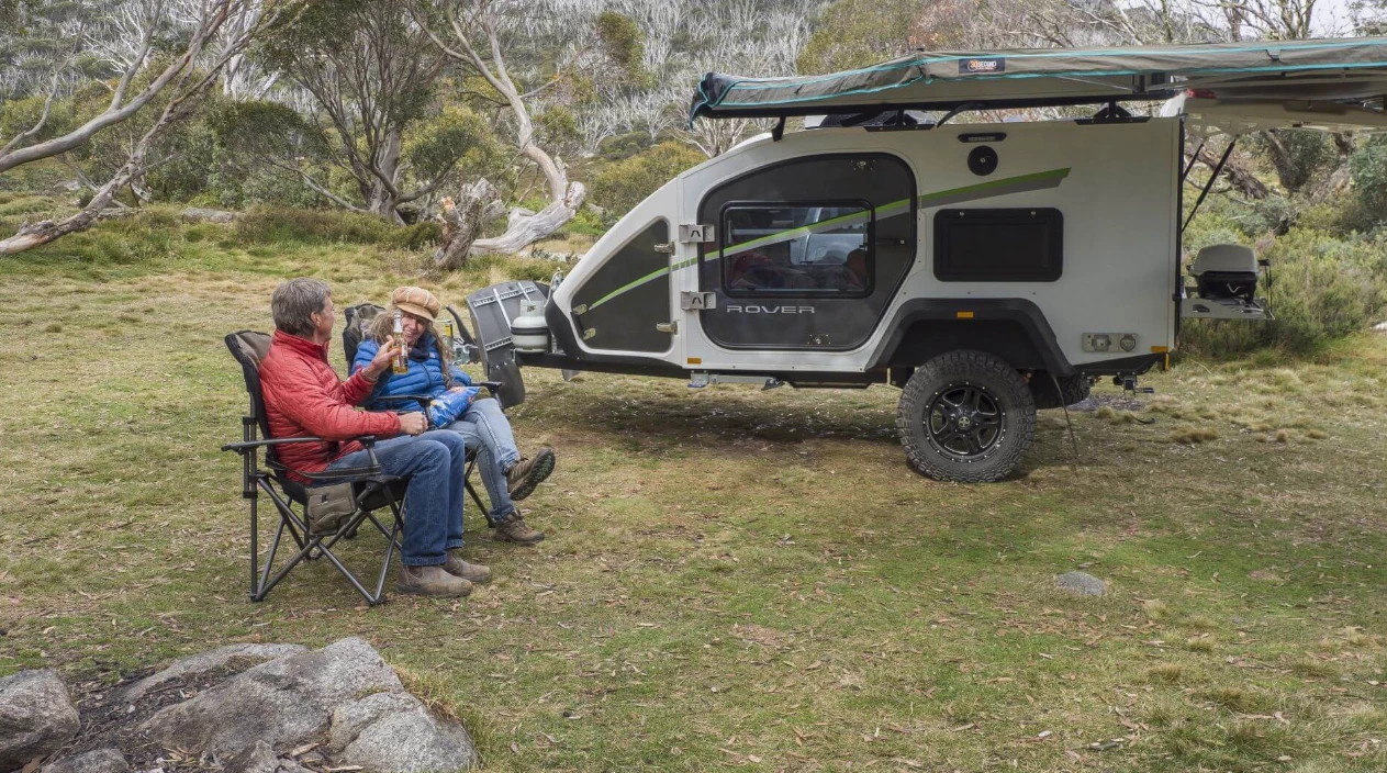 Setting up camp with the Stockman Rover