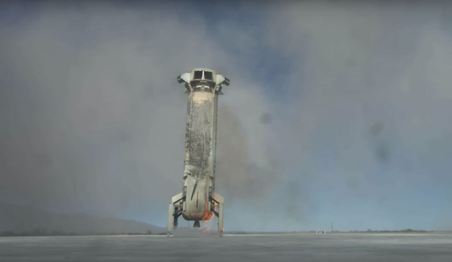 New Shepard rocket survives successful inflight capsule escape test