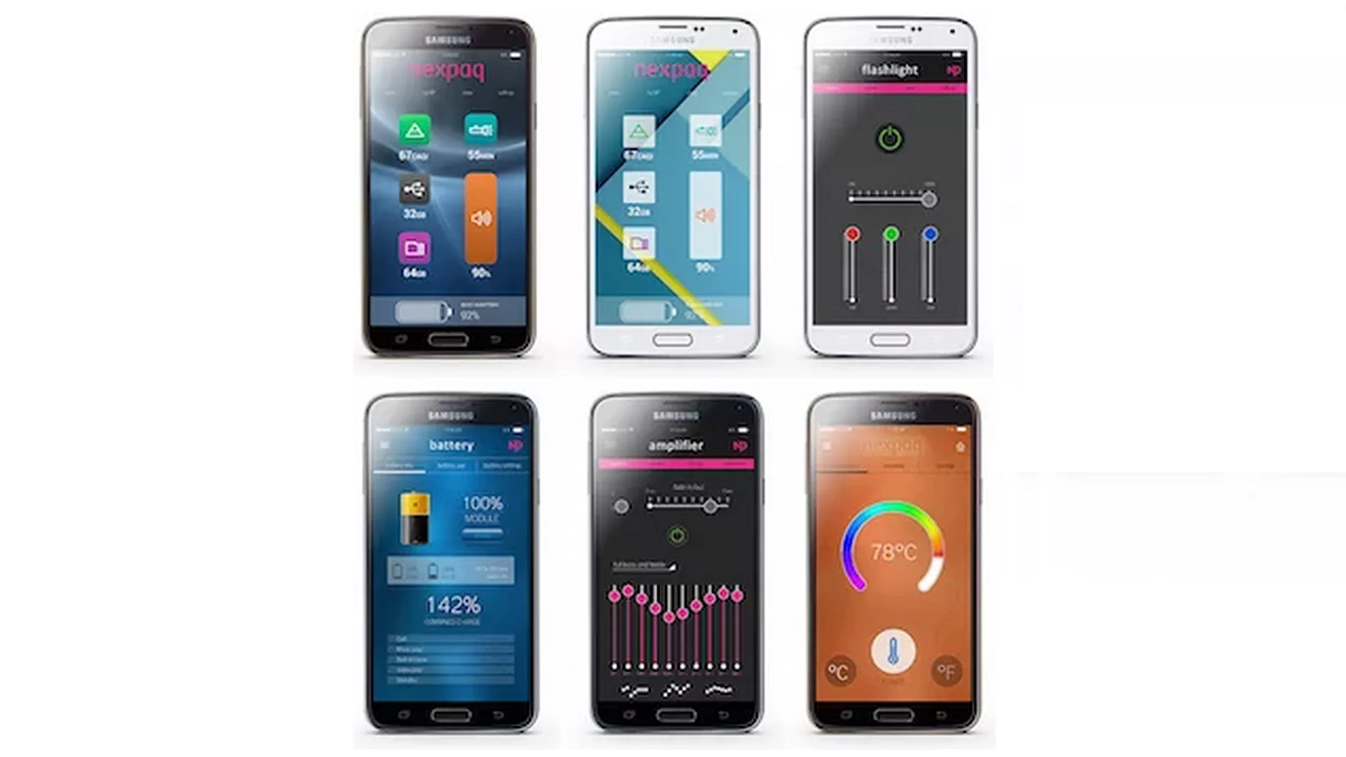 The case is controlled by a companion app that automatically detects and monitors installed add-ons