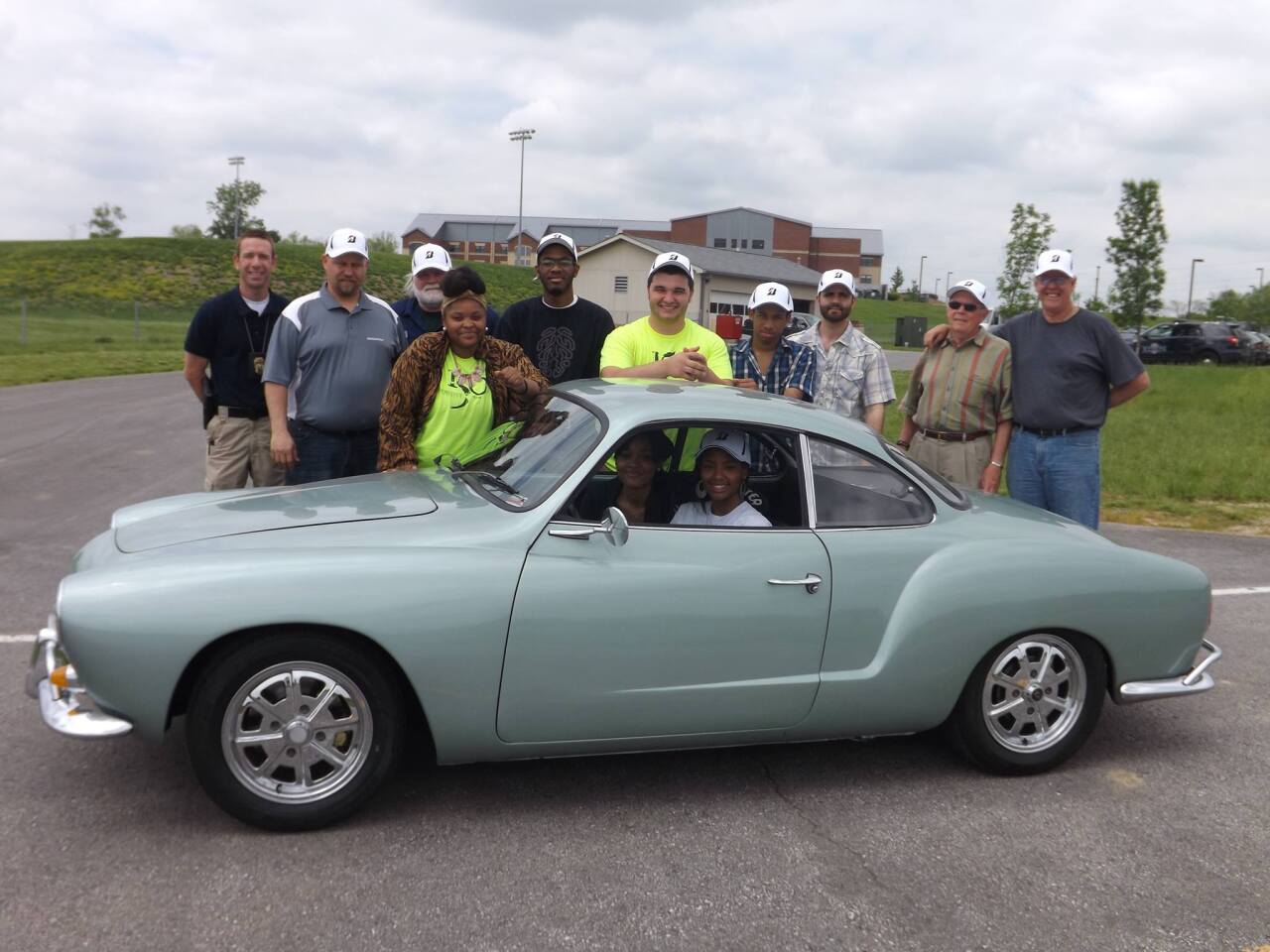 The new electric Ghia's first test run