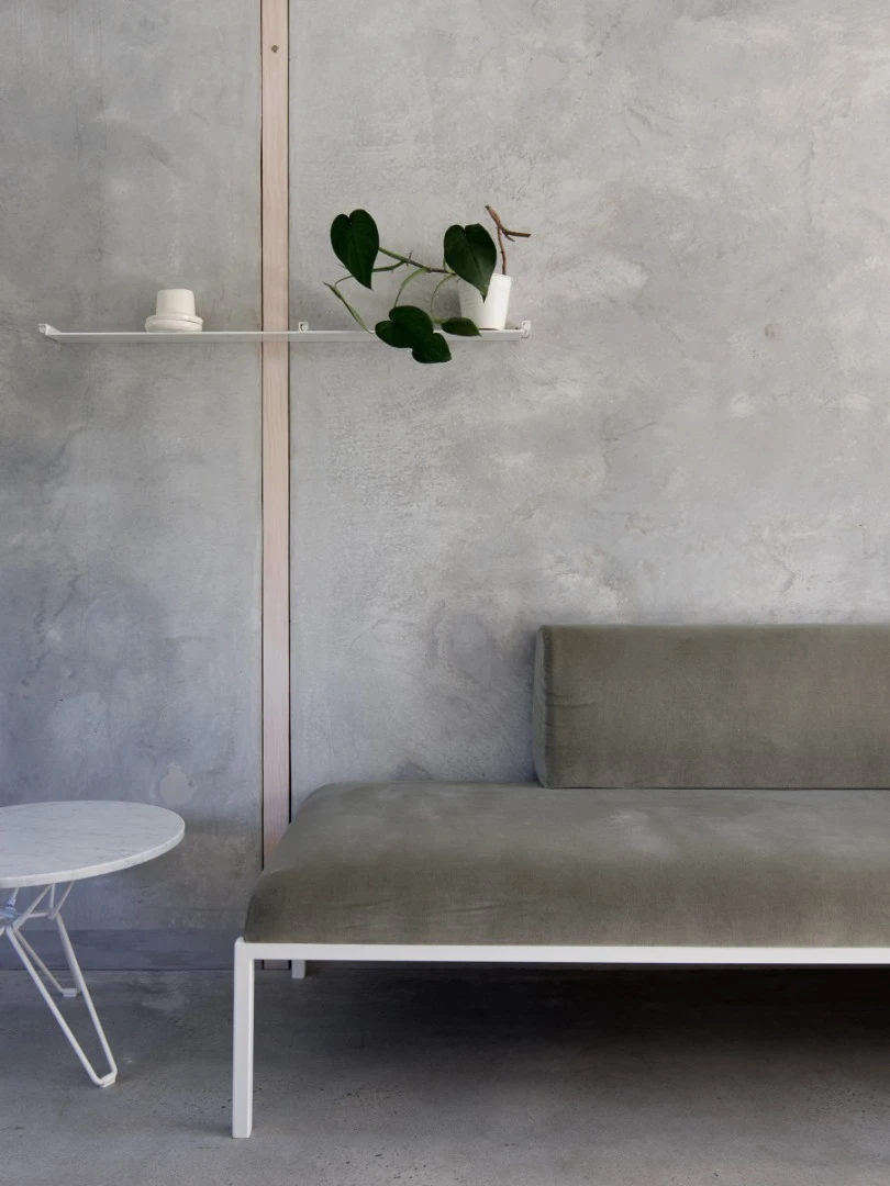 Furnishings are kept simple for a modern twist on Meditteranean living