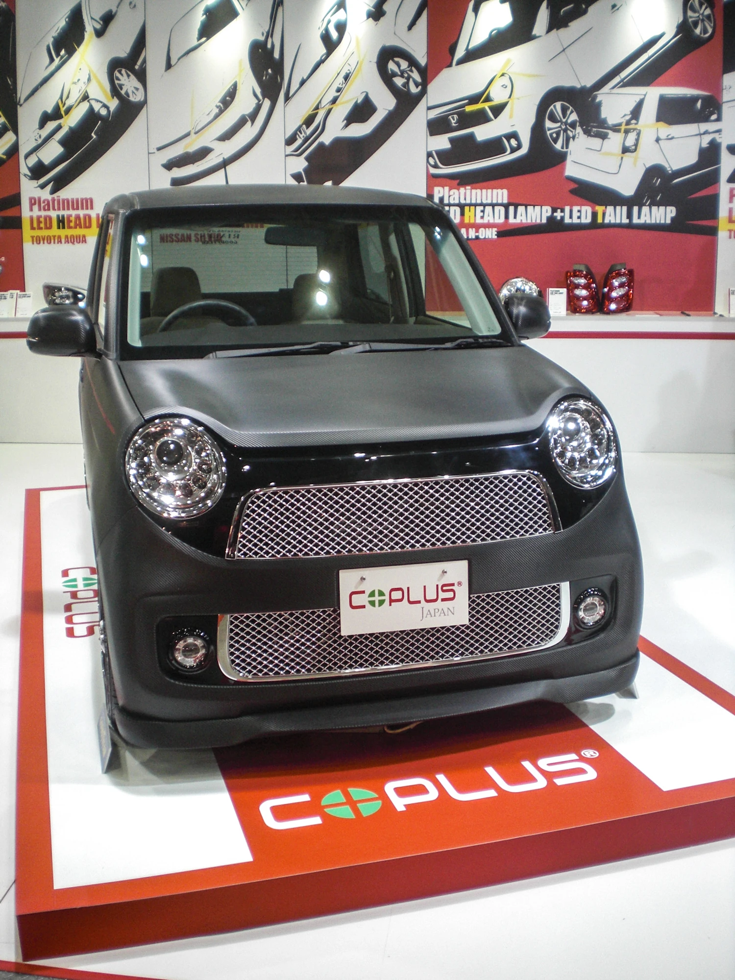 A Honda N-ONE (not pronounced none) city car with special touches from light company COPLUS (Photo: Stephen Clemenger/Gizmag.com)