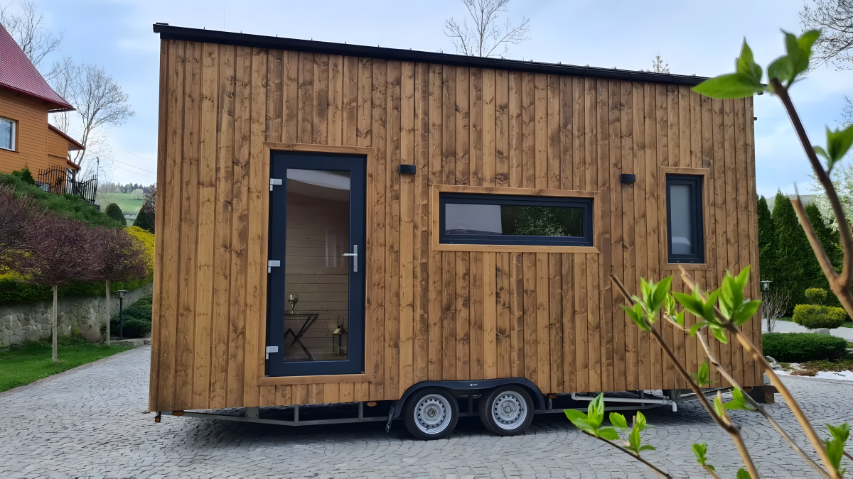 Mini packs all the essentials into a towable tiny house