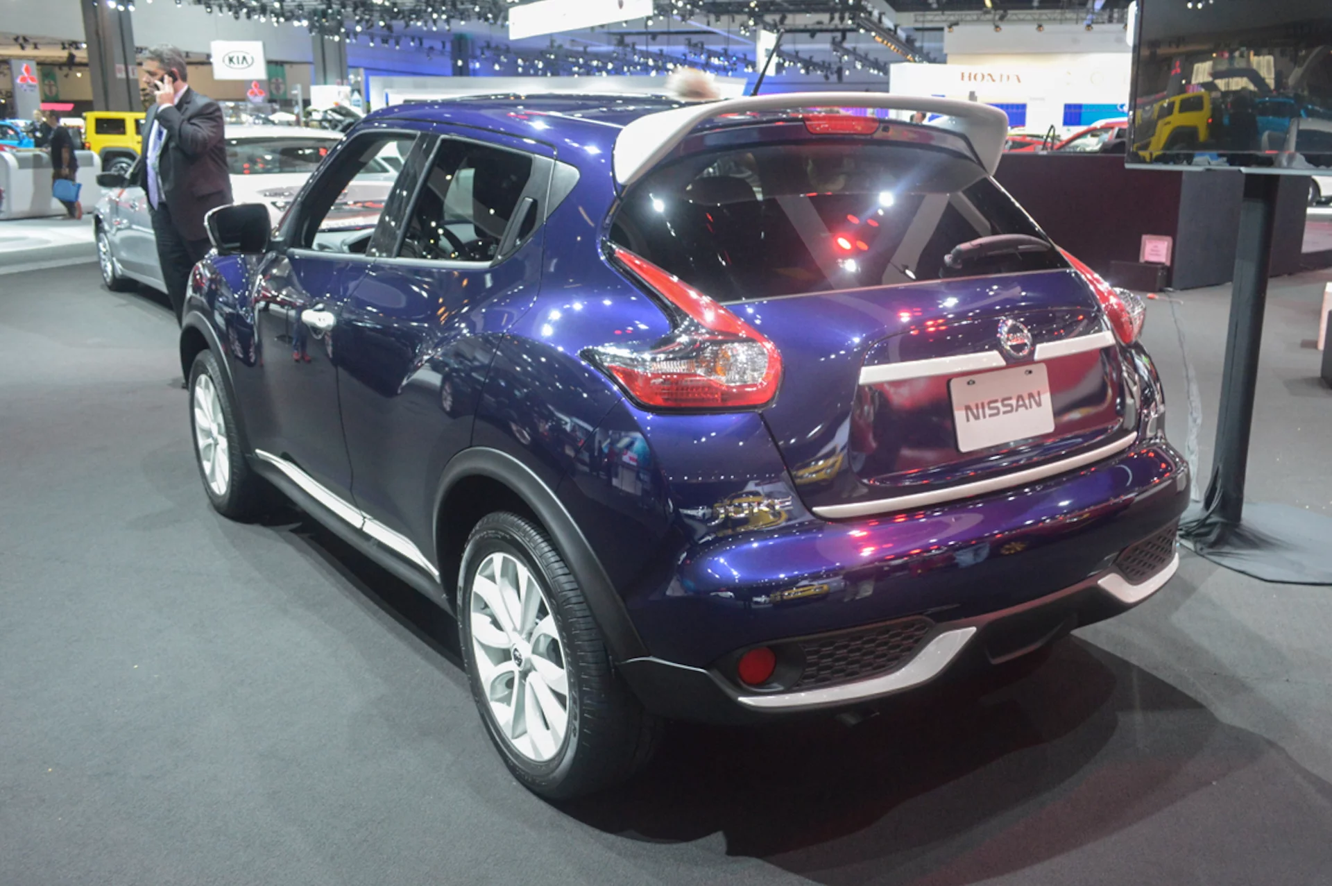 Nissan gets colorful with the Juke (Photo: C.C. Weiss/Gizmag.com)