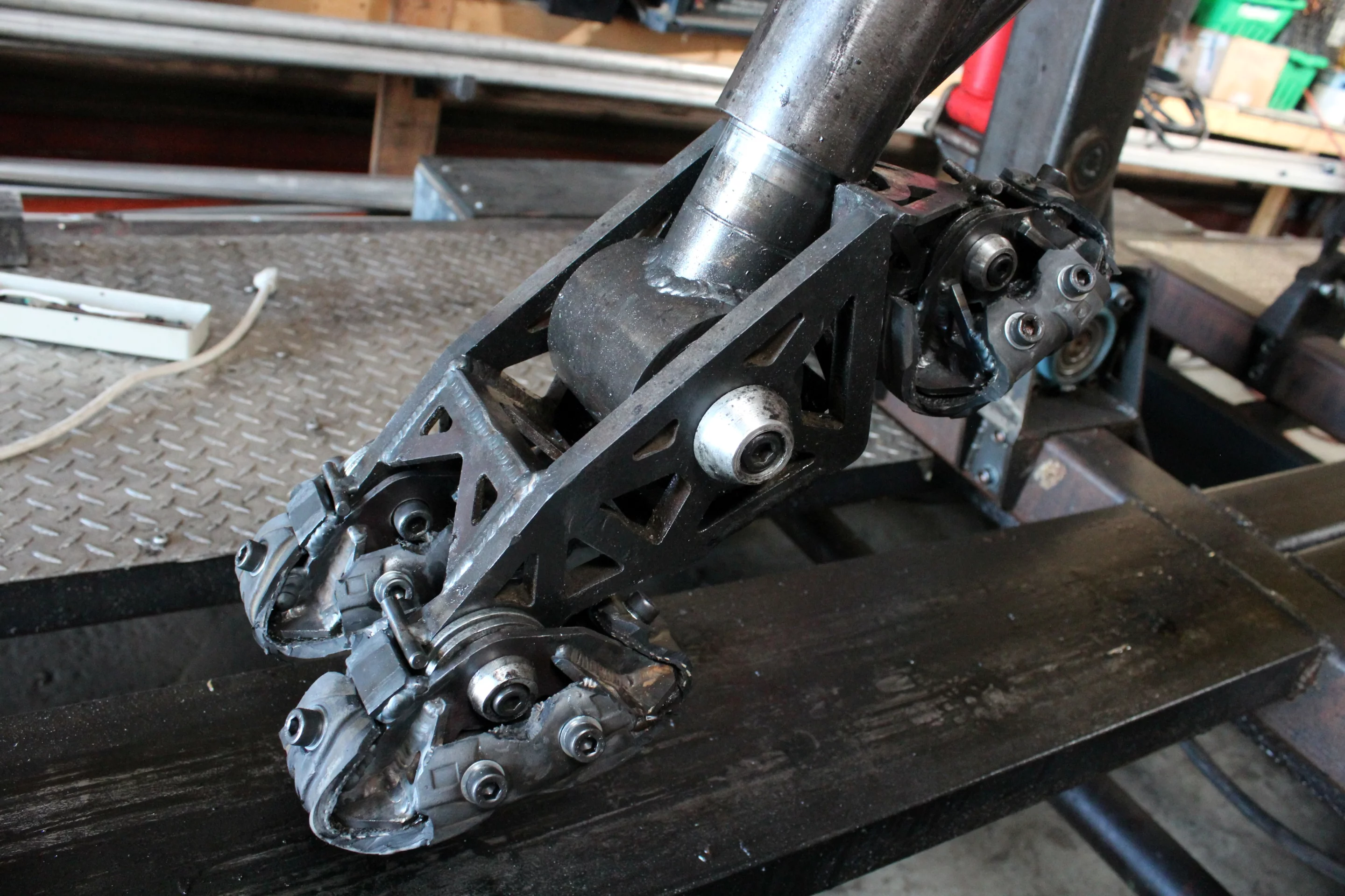 The foot of the Alpha Leg (Photo: Anti-Robot)