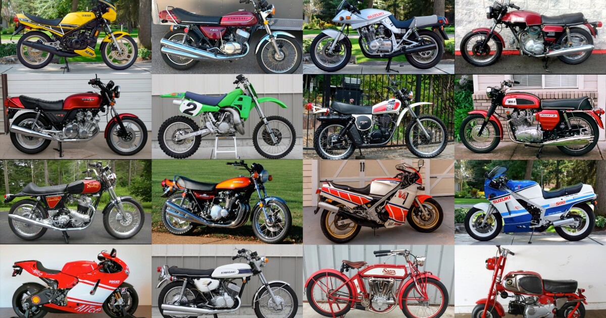 The 100 most interesting sales at Las Vegas motorcycle auctions