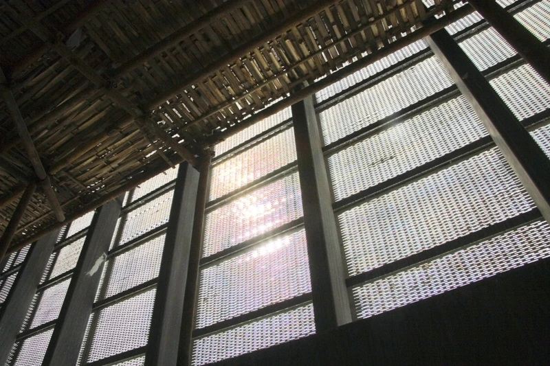 Italcementi's i.light in place at the Italian pavilion at Expo 2010 (Photo: Italcementi)