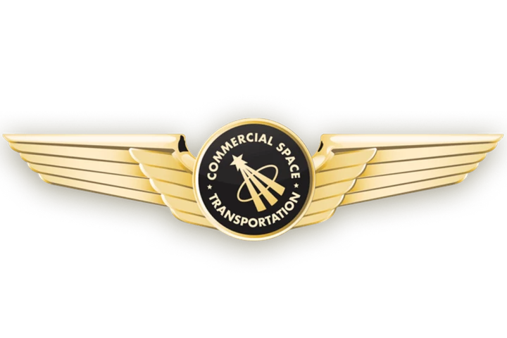 US Commercial Astronaut wings