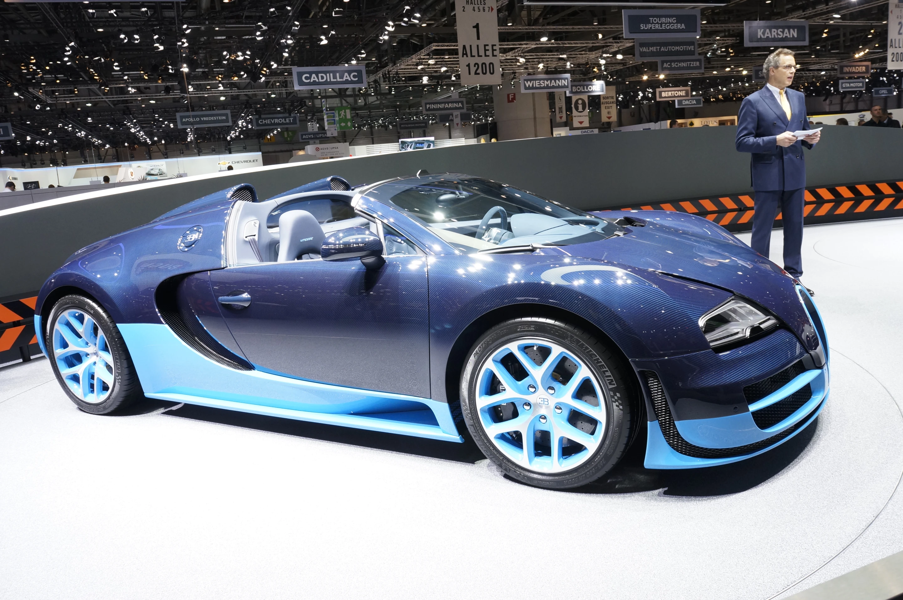The Bugatti Veyron 16.4 Grand Sport Vitesse