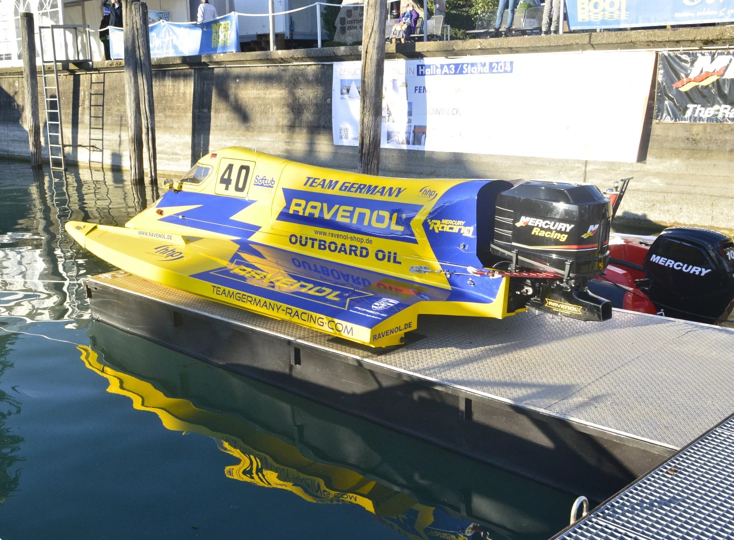 The Interboot 2015 harbor