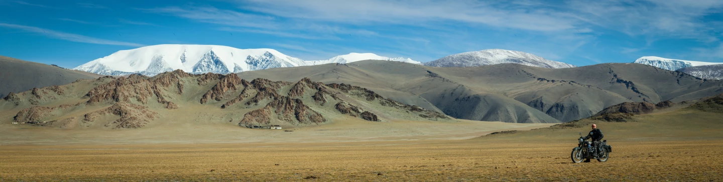 DJ Seddon in the Altai Mountains