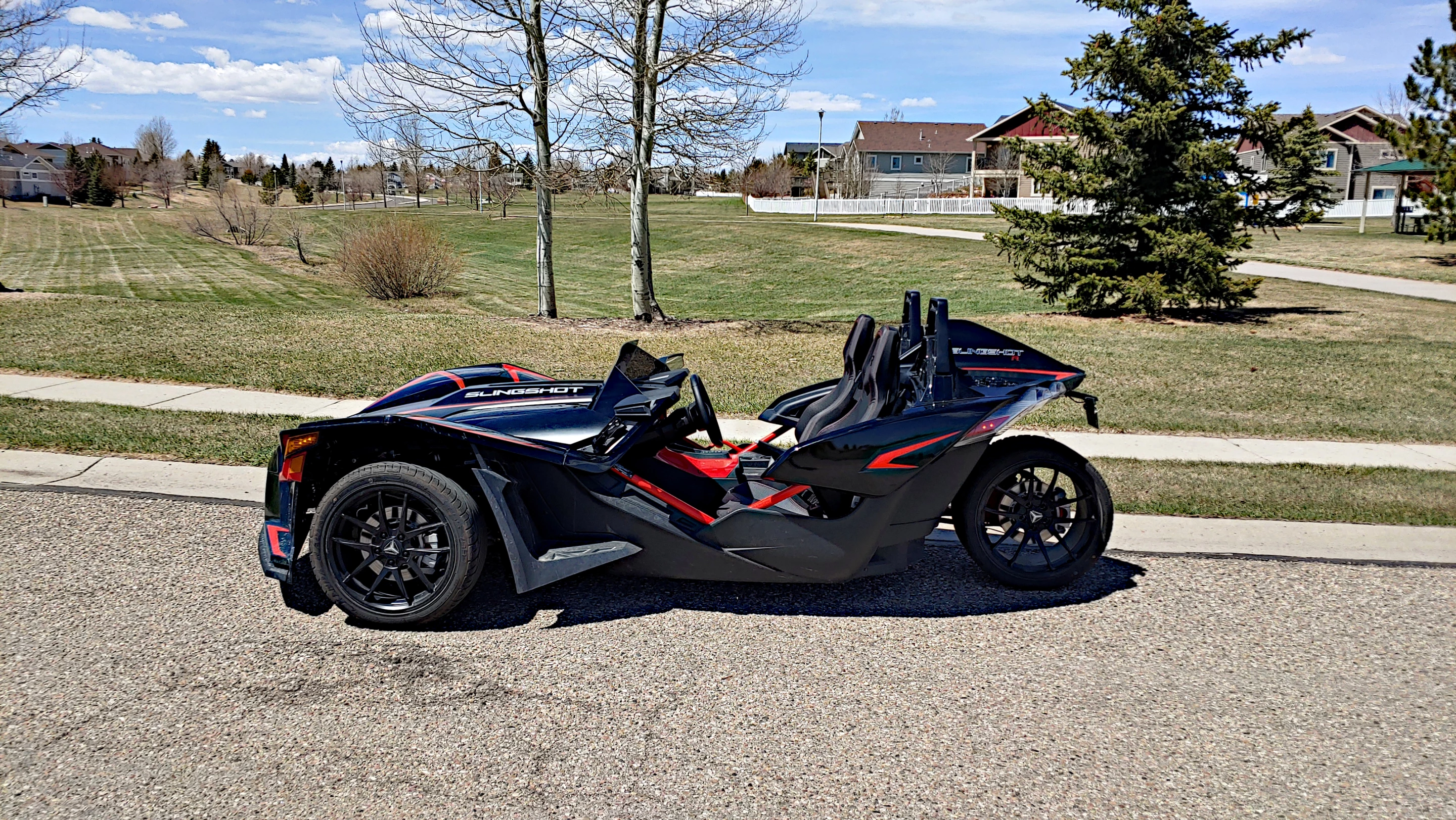 After two weeks with the Slingshot, we learned that it tends to create reasons for itself to be driven
