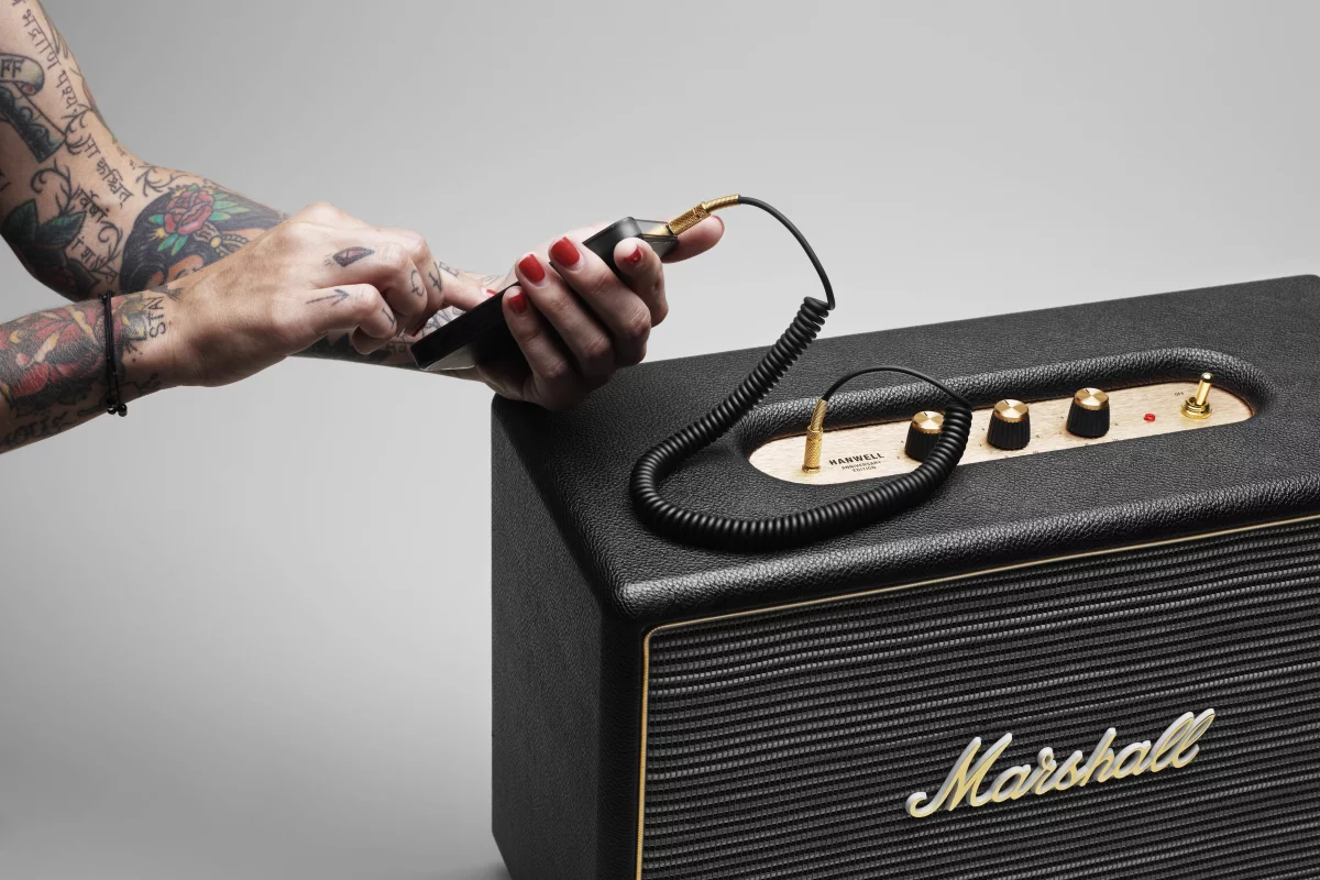 Marshall Headphones and Zound Industries have unveiled the Hanwell, a new Marshall-branded active loudspeaker headed for discerning living rooms in the near future