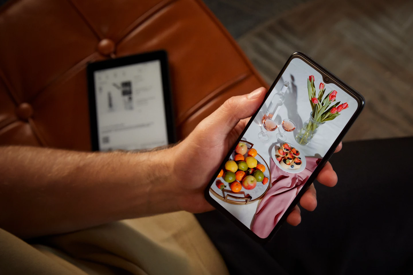 The 5G smartphone features a 6.6-inch NXTPAPER display with an 84% screen-to-body ratio