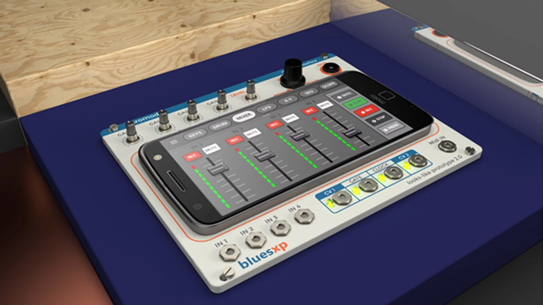 One of the contest's more niche entries – the Euromod, a tool for the Eurorack modular synthesizer