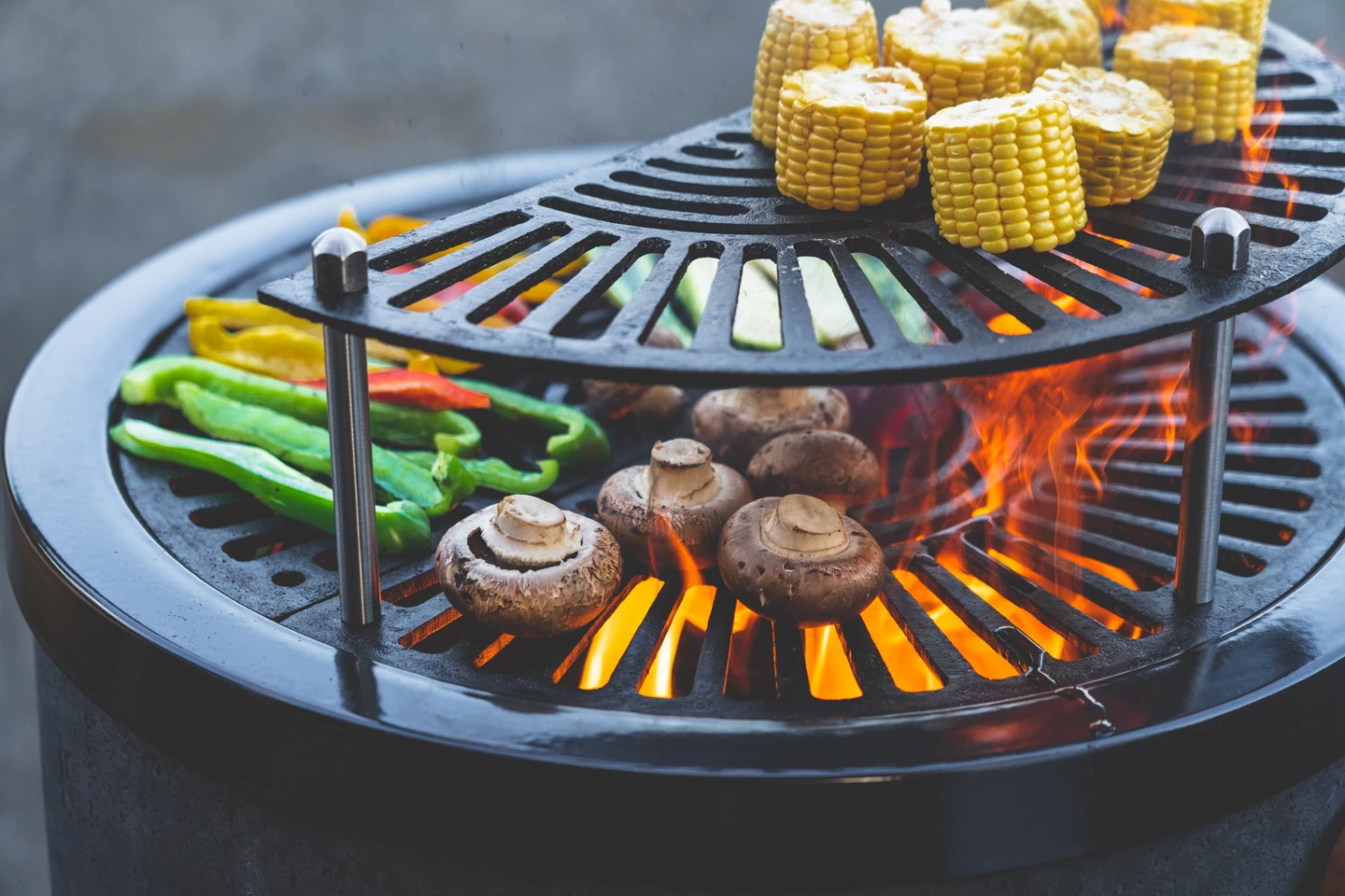 Grilled vegetables made easy with Noori