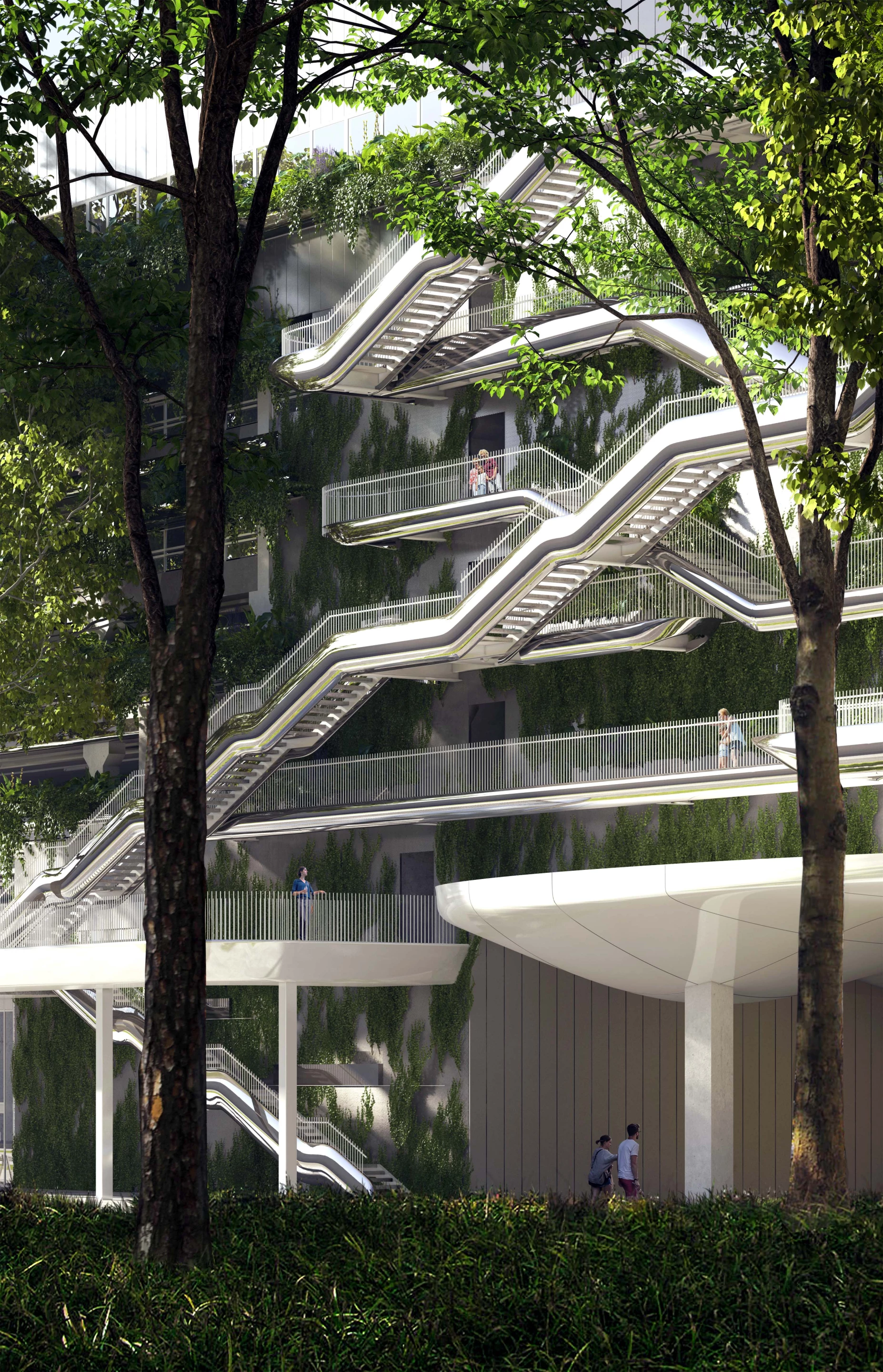 MoLo will include parking spaces, as well as office/laboratory space, and retail areas