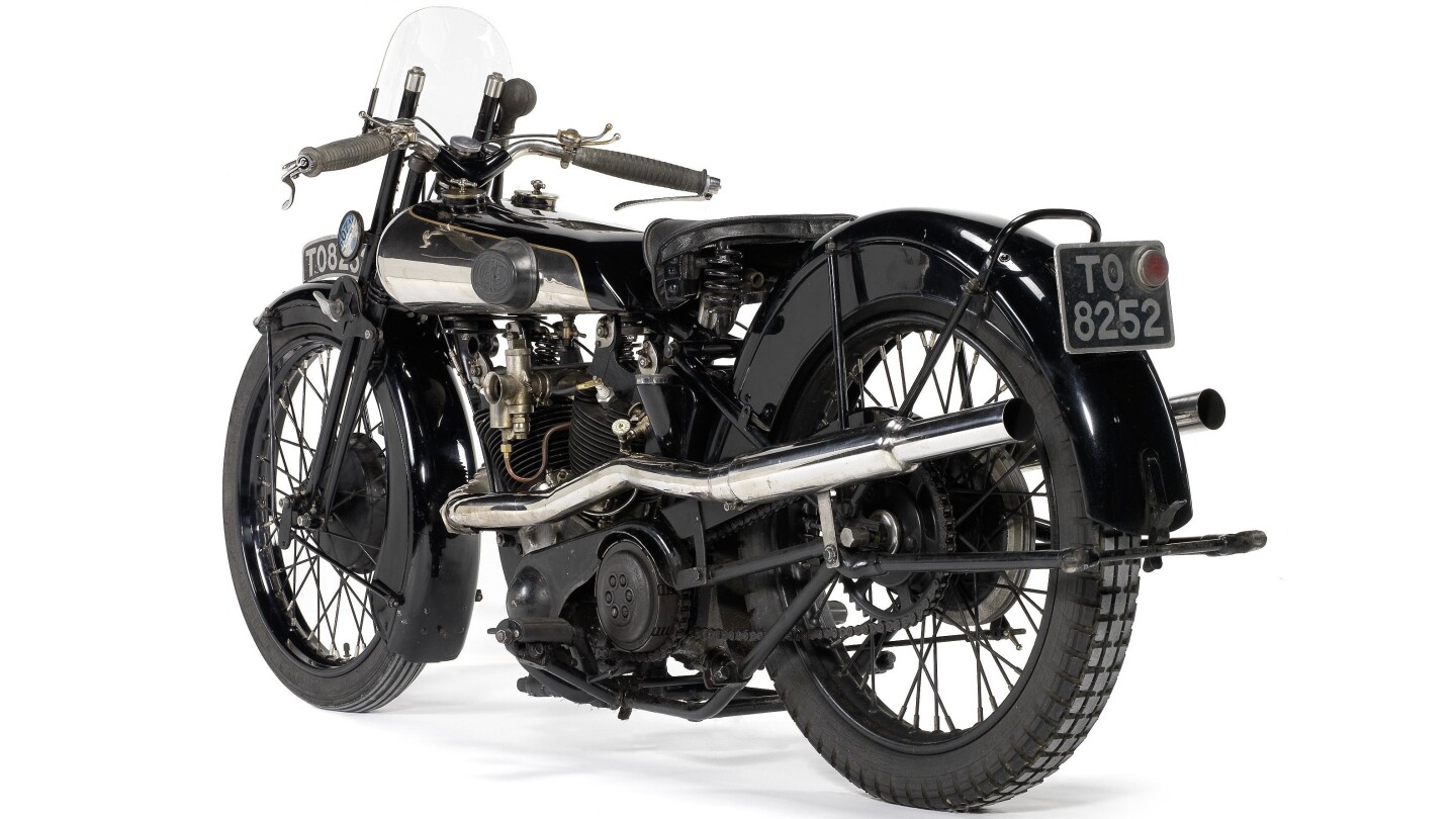Dick Knight's 1928 SS100 Brough Superior