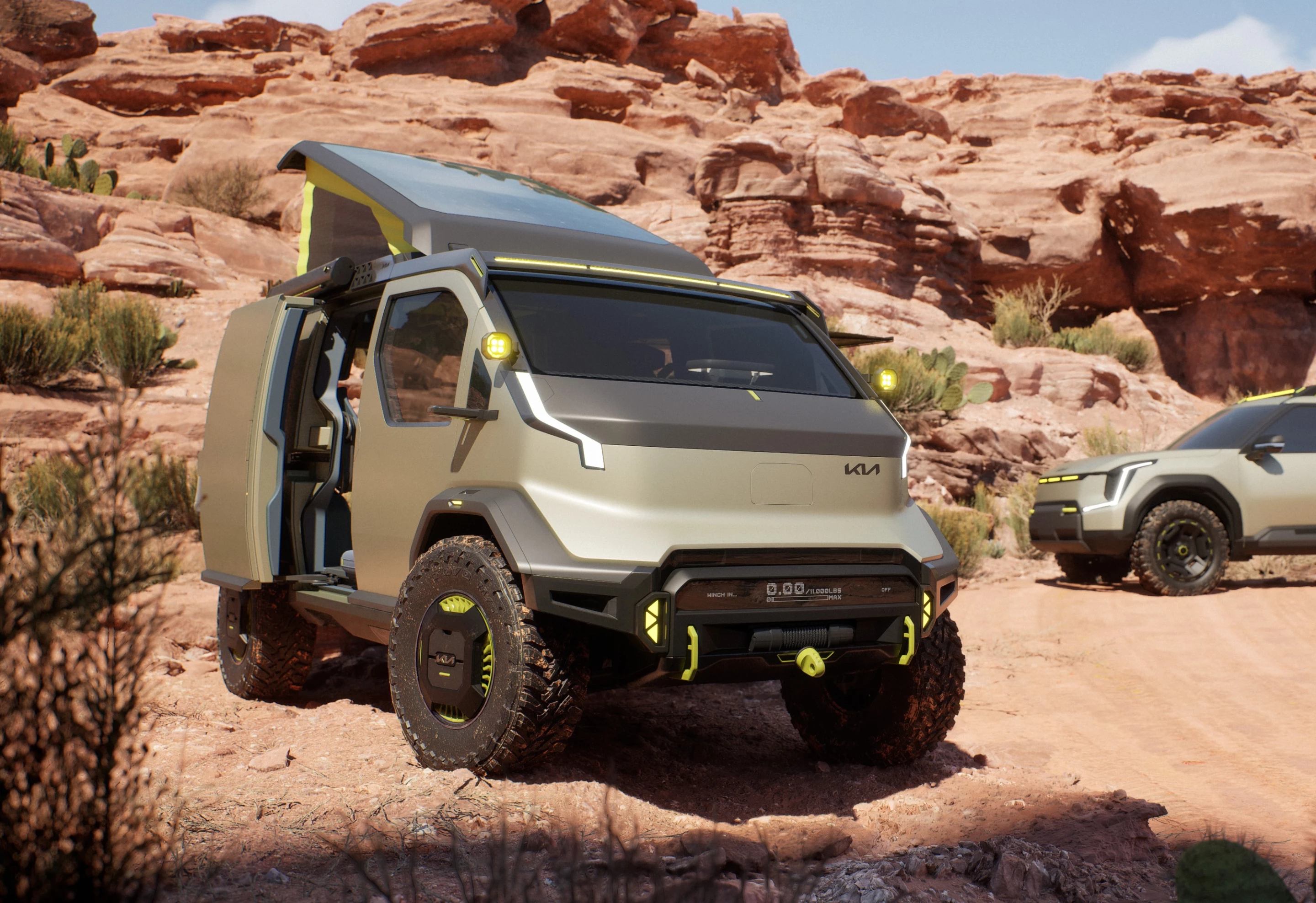 Kia further fleshes out the camper possibilities of its upcoming PBV ecosystem