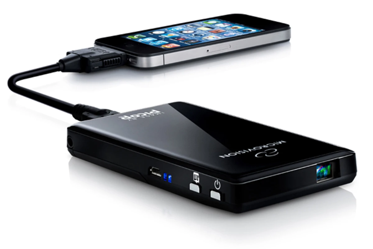 MicroVision's second-generation SHOWWX laser pico projector