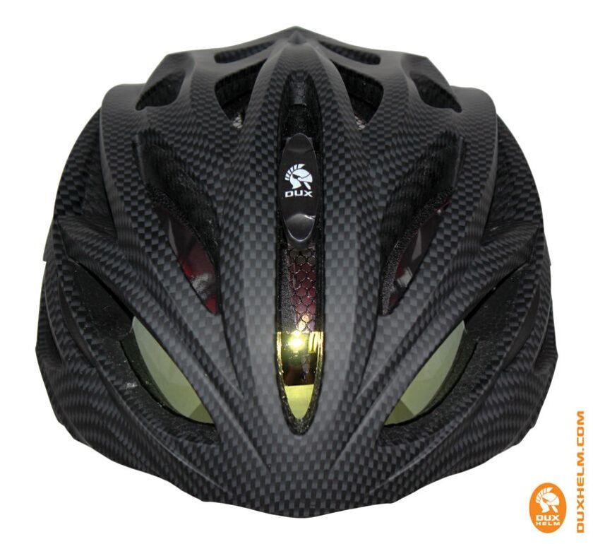 When you don't need sunglasses, they store neatly inside the helmet