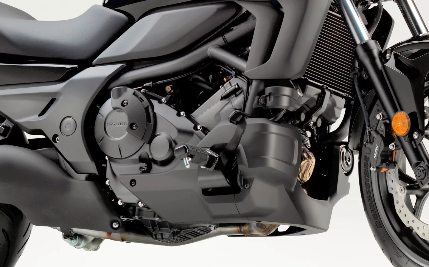 The Honda CTX700 670cc engine