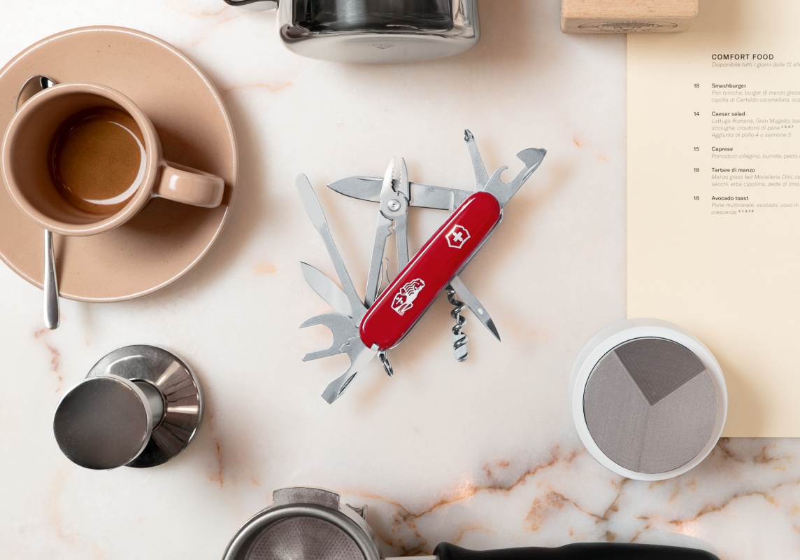 Victorinox Swiss Army knife fuses two of the world's favorite things