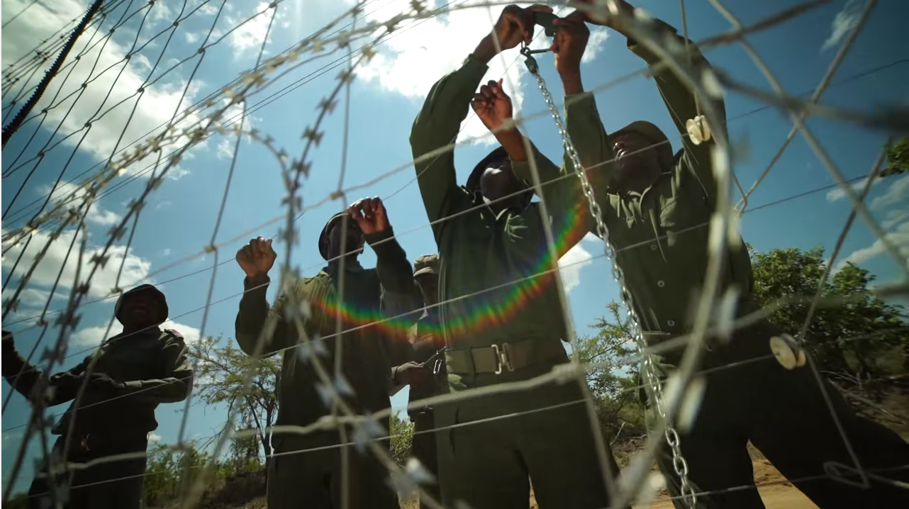 The first stage of the Connected Conservation initiative involved installing an area network along with Wi-Fi hotspots at strategic points to connect the rangers
