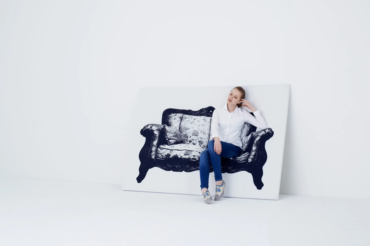 Canvas, by YOY design studio, is a set of furniture disguised as 2D works of art