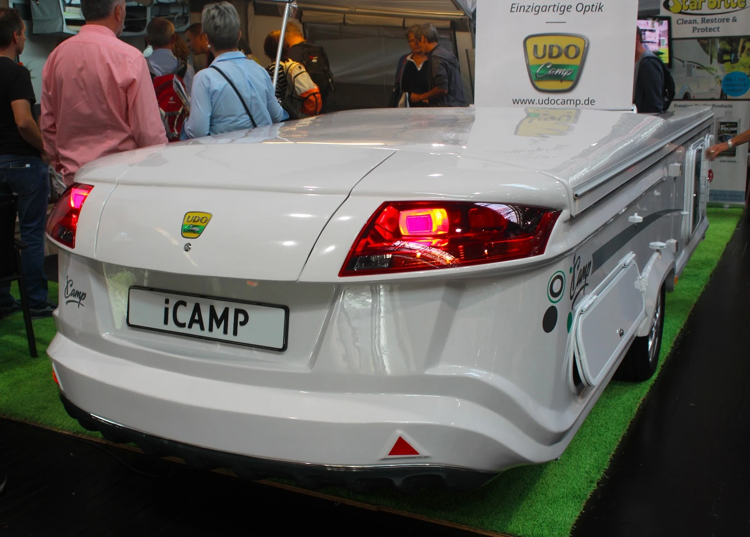 The Udo's car-like rear caught our attention immediately as we walked by