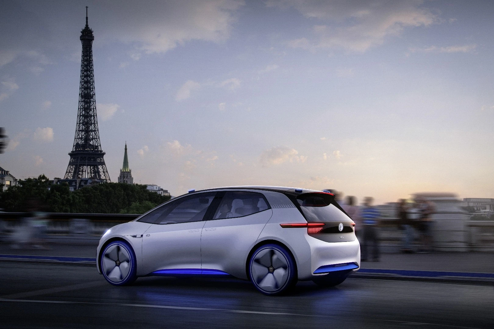 The Volkswagen ID concept was revealed at the Paris Motor Show this week