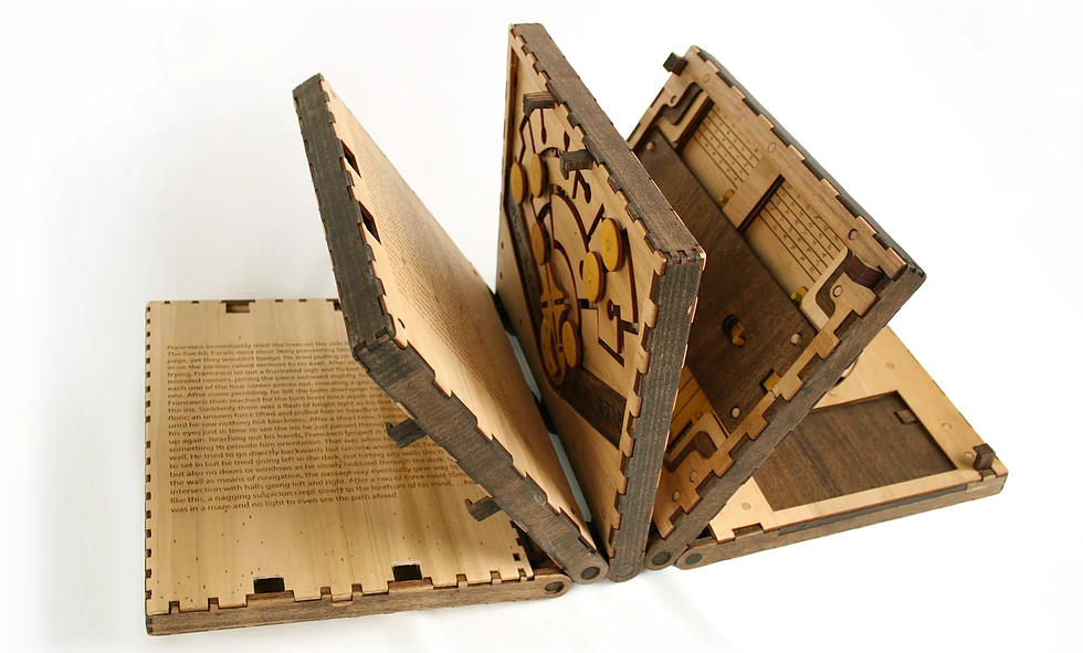 Codex Silenda tells the story of an apprentice caught in a trap in Leonardo Da Vinci's workshop