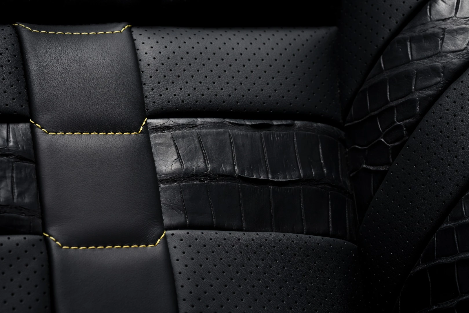 It's not for everyone, but the alligator does provide interesting contrast in the seats