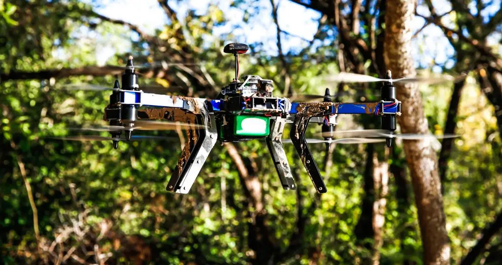 The X8+, looking kind of muddy