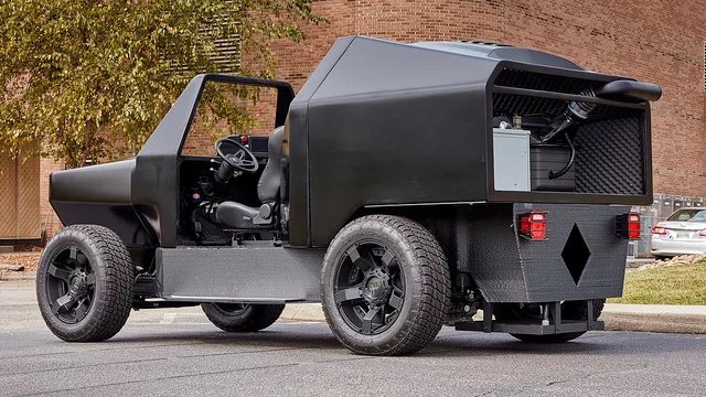 The wireless power system for AMIE is the world’s first Level 2 (6.6 kW) bi-directional system designed and built