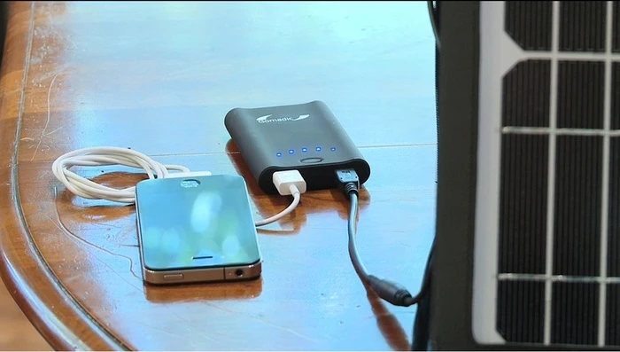 An internal battery may be implemented in future versions of the SunVolt