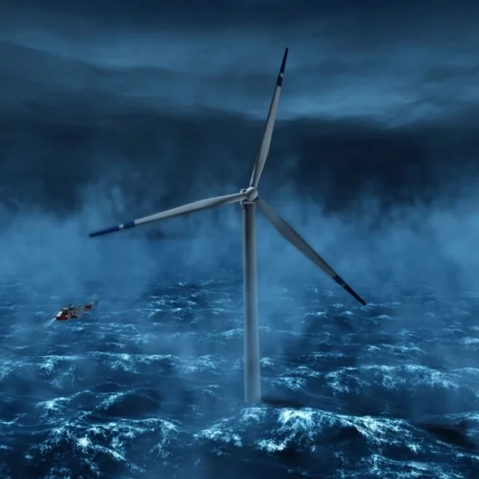 Plans unveiled for 2.3MW offshore floating wind turbinePhoto: StatoilHydro
