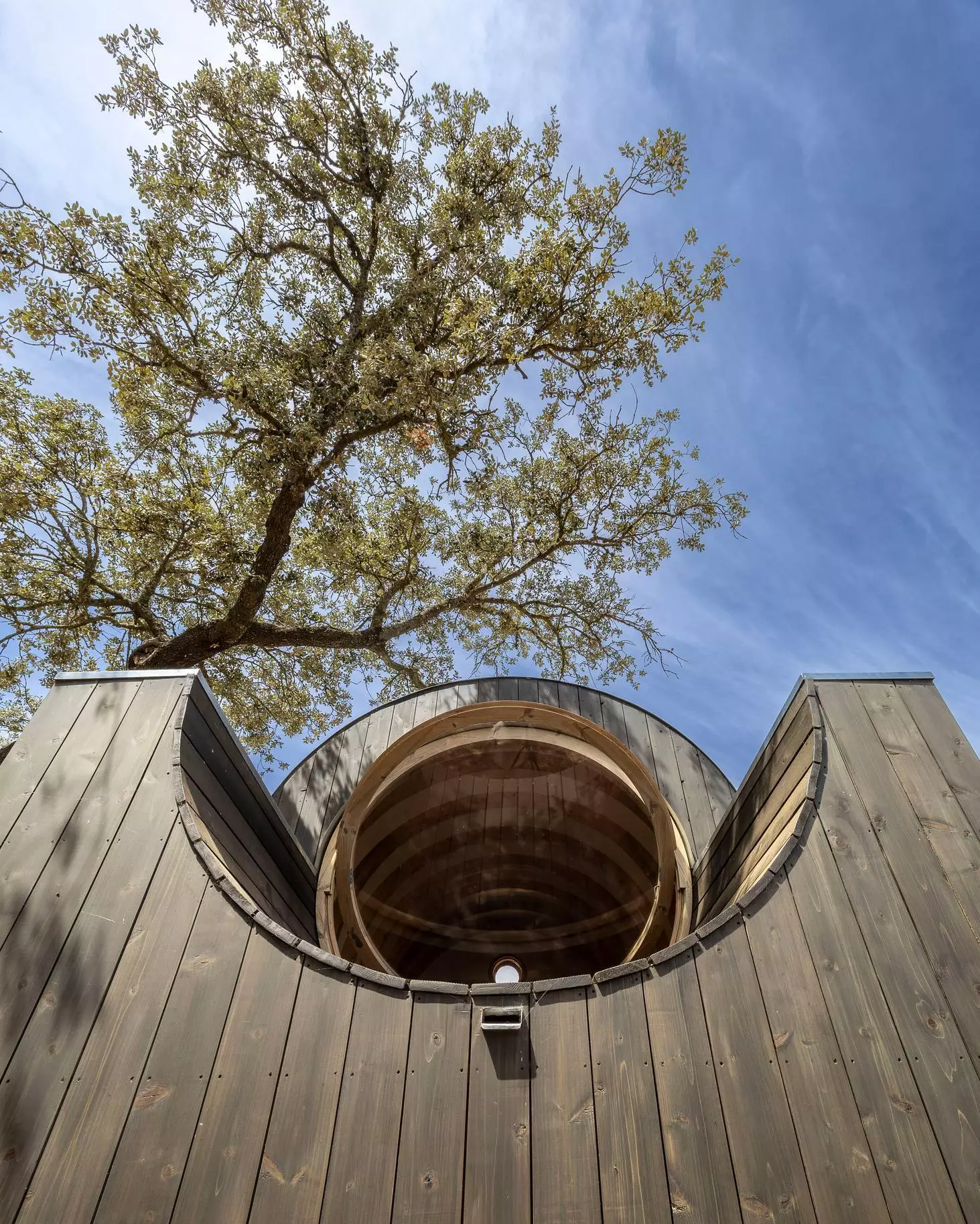 The terrace could prove attractive to the tiny skateboarder in the family