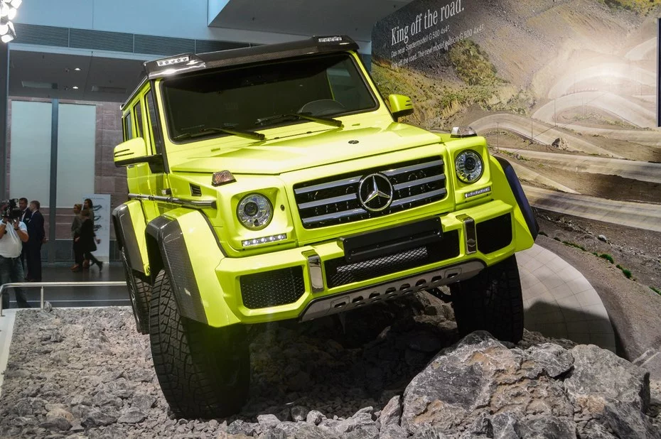 Mercedes G500 4x4 Squared at the 2015 Frankfurt Motor Show