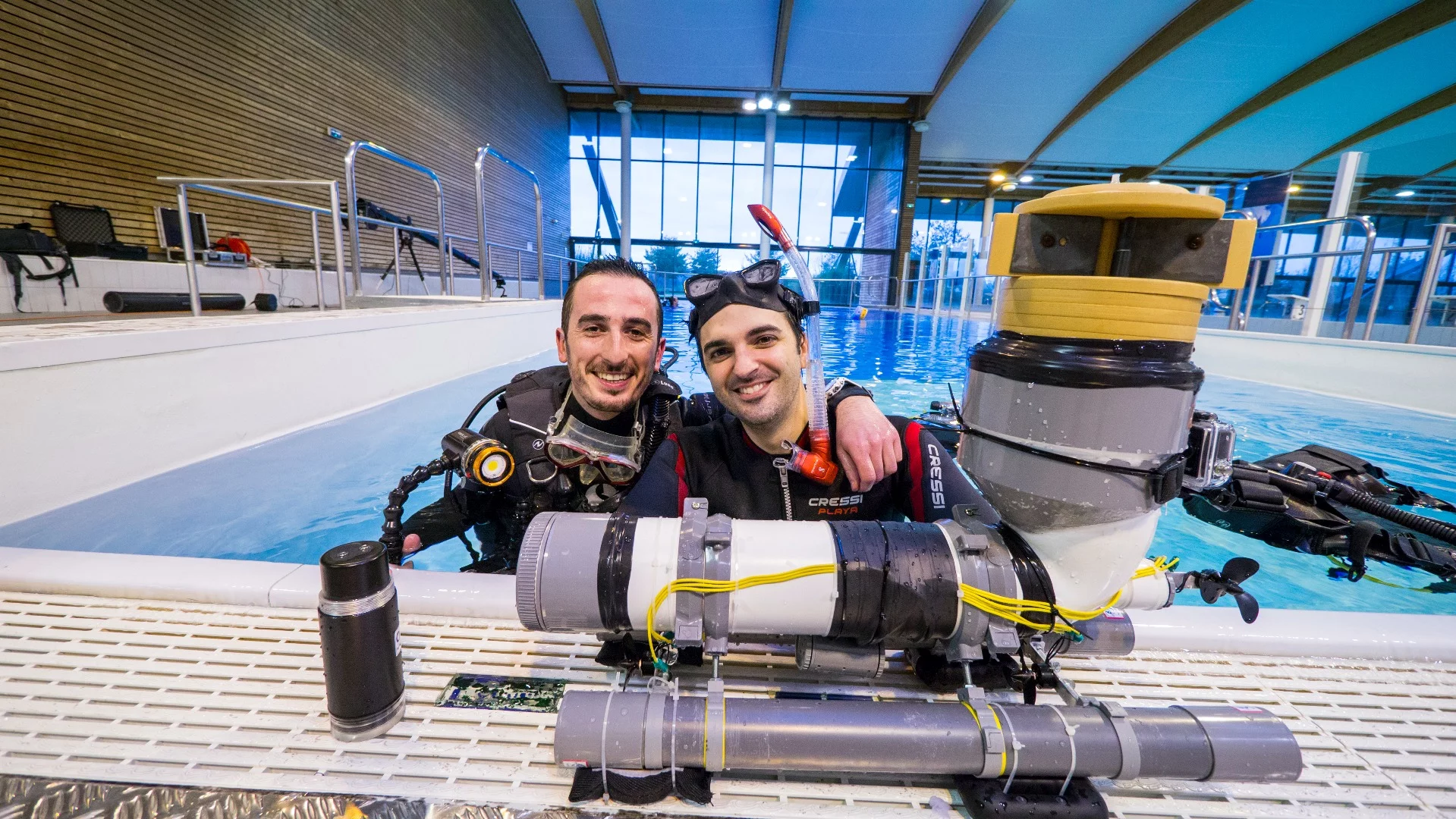 An earlier prototype of the iBubble