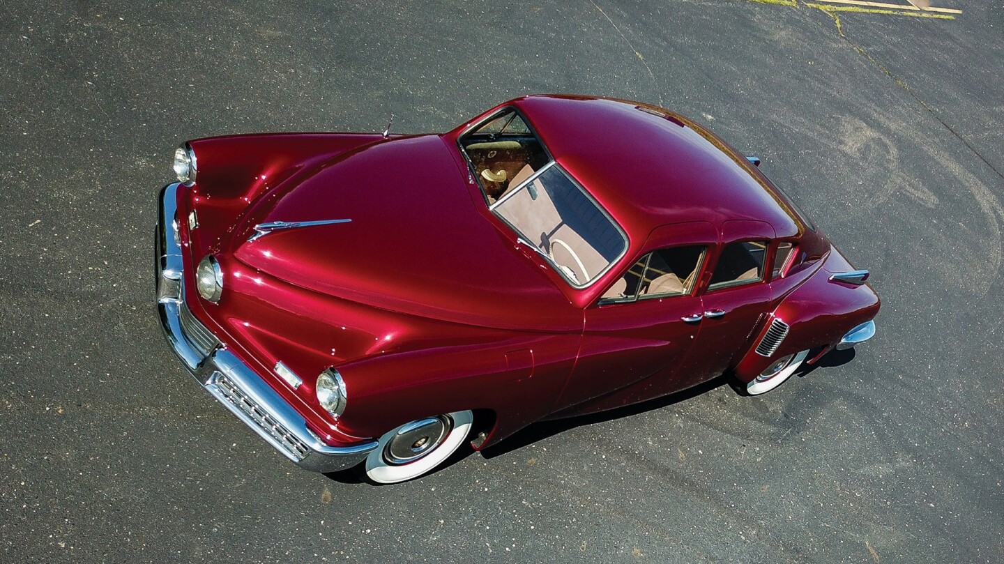 2018 Monterey Car Week Auction Report | 1948 Tucker 48 | Sold For $1,820,000 | Estimate: from $1,800,000 to $2,100,000 | Auction: RM-Sothebys | Lot 148 | Official Description