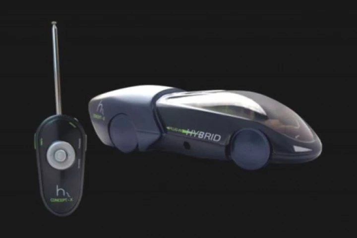 H2GO hydrogen fuel cell powered radio controlled toy car