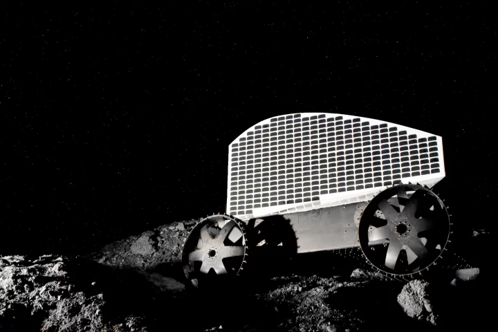 The Polaris lunar water prospecting robot prototyple