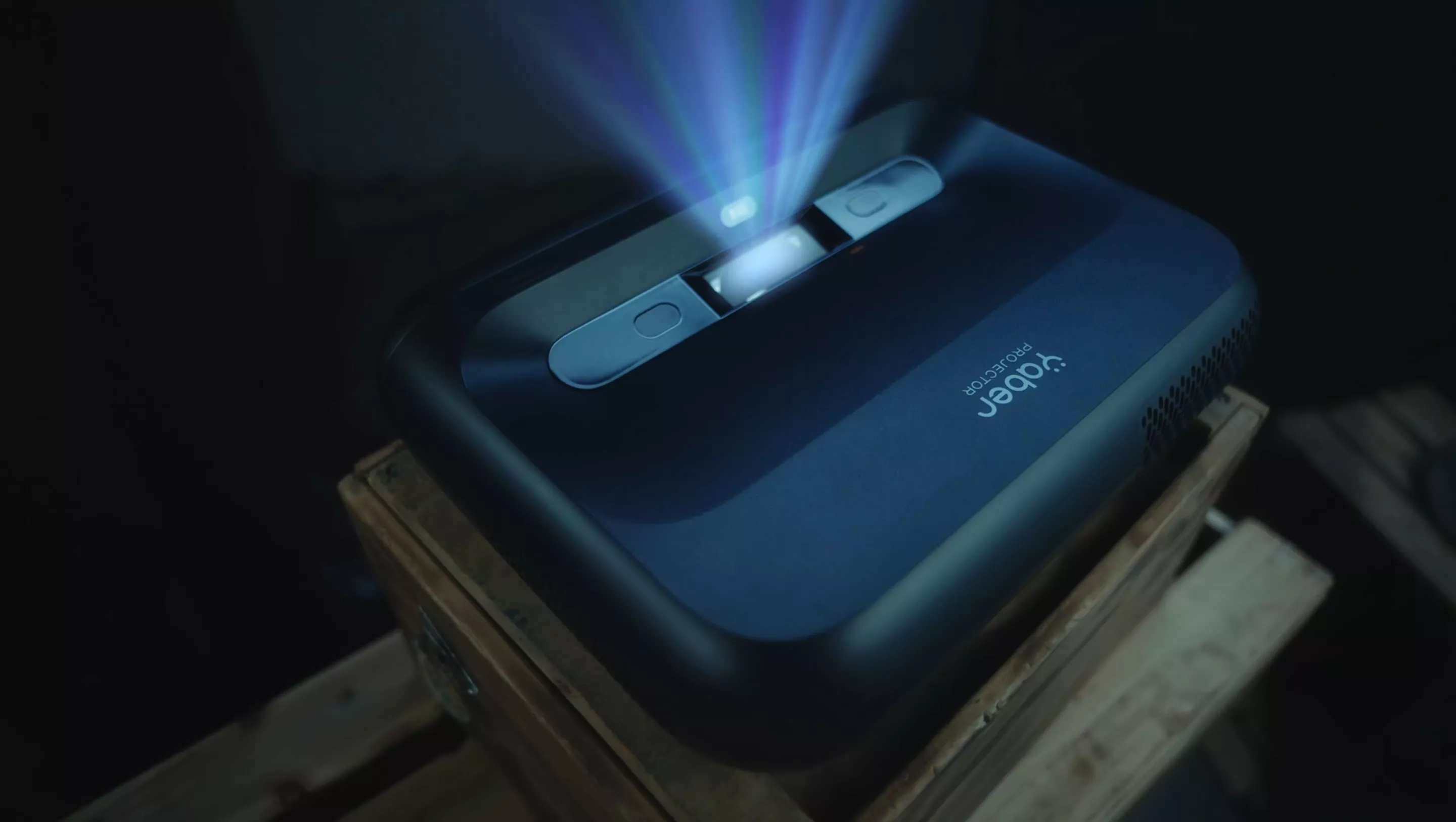 Yaber's curvy ultra-short-throw smart projector offers big-screen visuals and JBL-tuned sound