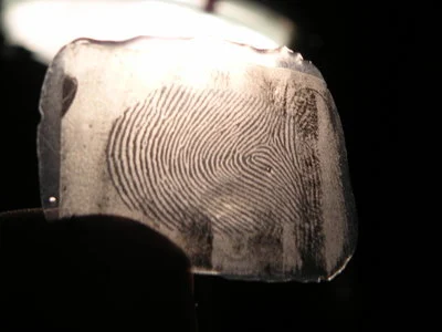 A dummy fingerprint from Chaos Computer Club's "tutorial" for bypassing fingerprint biometrics (Photo: Chaos Computer Club)