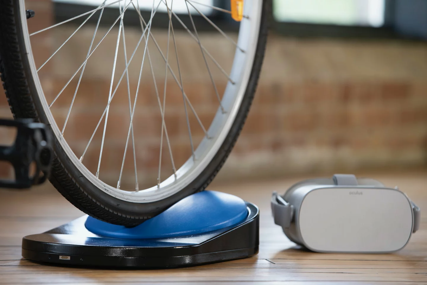 The Blync Path Sensor works with various wheel sizes and tire widths