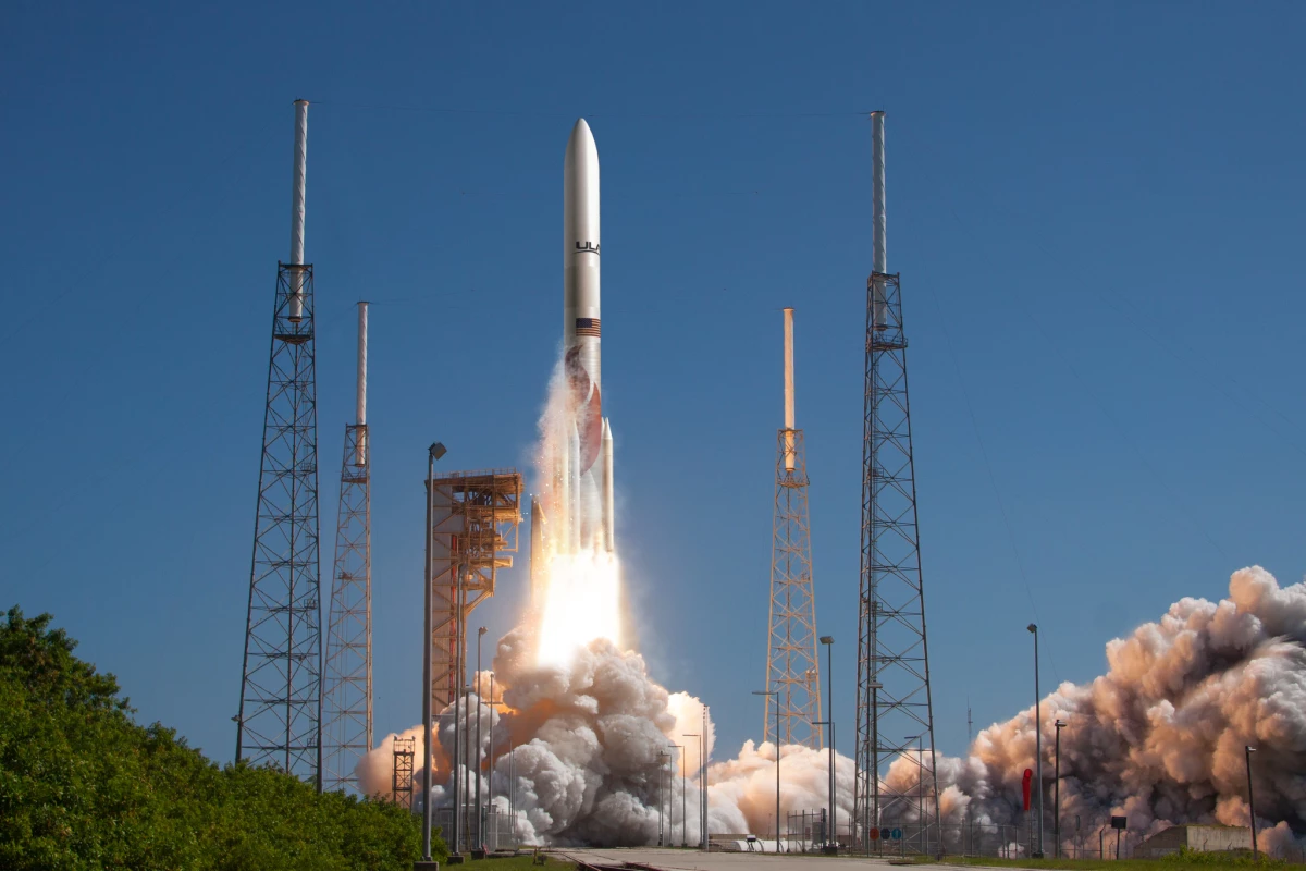 Artist's rendering of Vulcan/Centaur lifting off