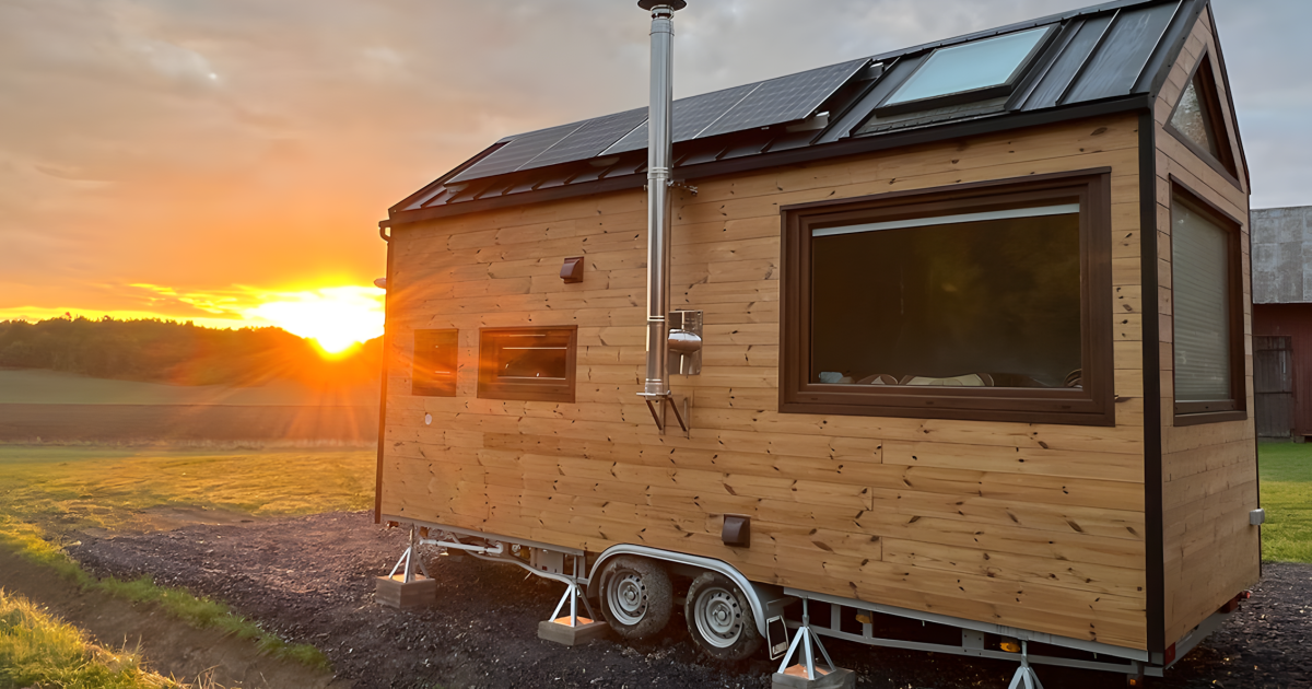 Transforming interior makes 172-sq-ft tiny house surprisingly livable
