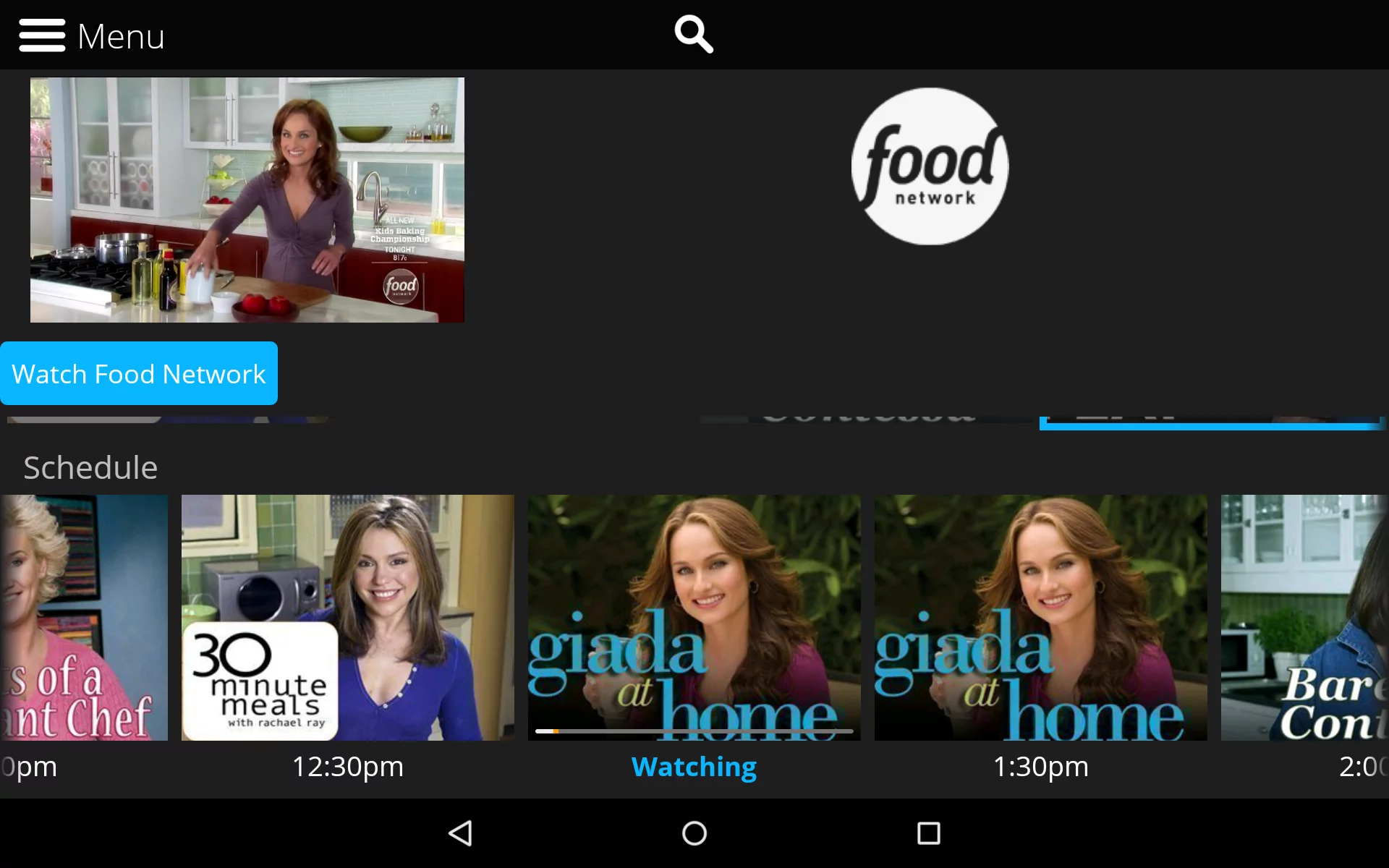 A few networks offer shows on demand